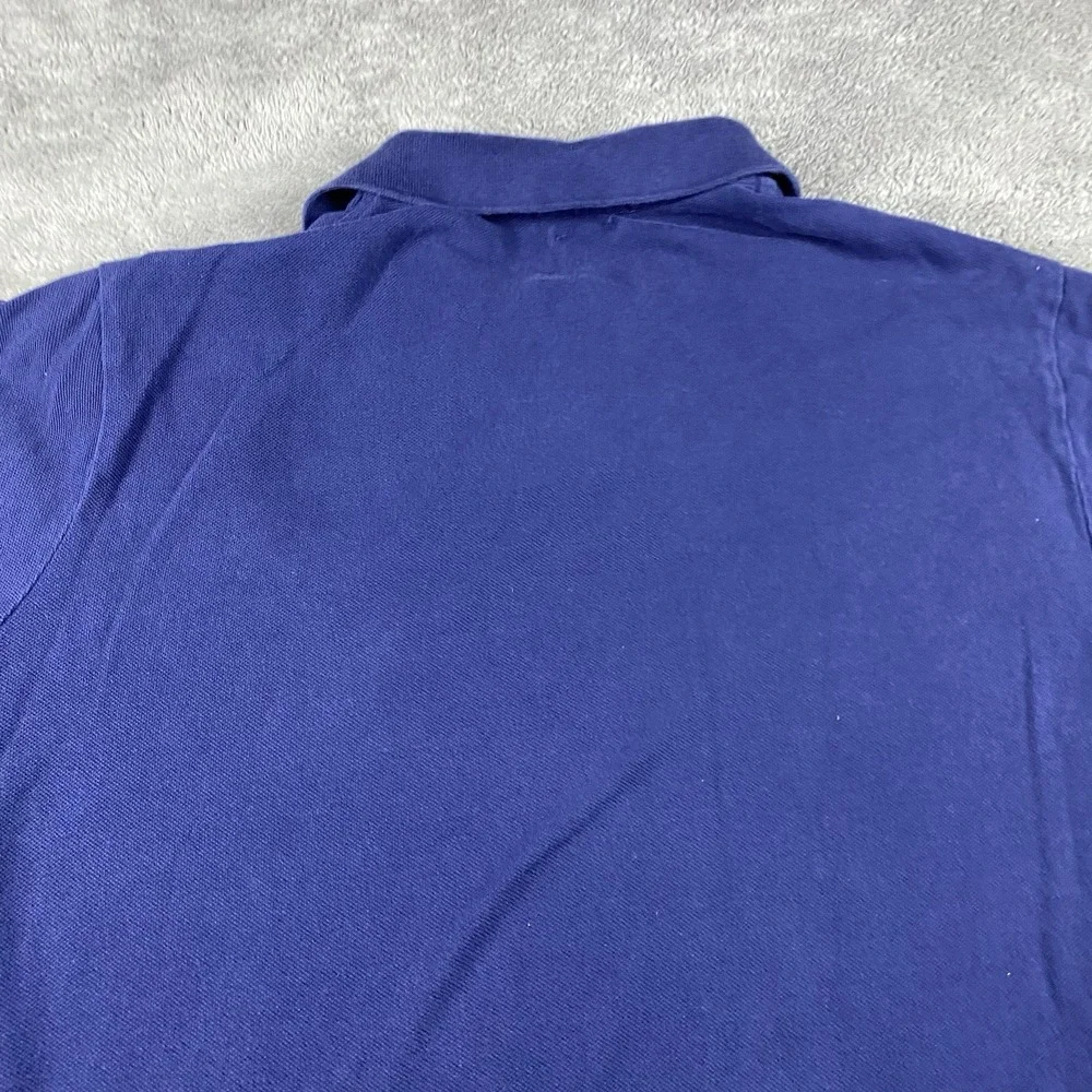 POLO RALPH‎ LAUREN Custom Fit Shirt Mens Large BlueShort Sleeve Knit